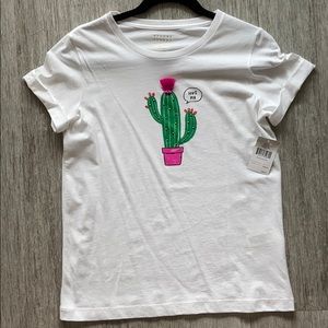 NWT Kate Spade Cactus Tee Shirt